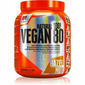 Extrifit Vegan 80 veganský protein příchuť Hazelnut 1000 g obraz