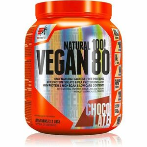 Extrifit Vegan 80 veganský protein příchuť Chocolate 1000 g obraz