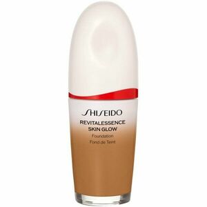 Shiseido Revitalessence Skin Glow Foundation lehký make-up s rozjasňujícím účinkem SPF 30 odstín Bronze 30 ml obraz