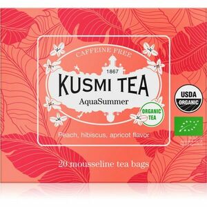 Kusmi Tea Aqua Summer porcovaný čaj v BIO kvalitě 20 ks obraz