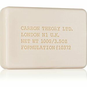 Carbon Theory Salicylic Acid & Shea Butter jemné čisticí mýdlo s peelingovým efektem 100 g obraz