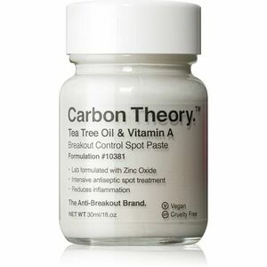 Carbon Theory Tea Tree Oil & Vitamin A lokální péče proti akné 30 ml obraz
