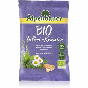 Alpenbauer BIO Šalvěj – bylinky bonbóny v BIO kvalitě 90 g obraz