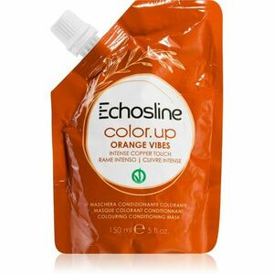 Echosline Color Up barvicí maska s vyživujícím účinkem odstín Orange Vibes 150 ml obraz