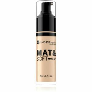 Bell Hypoallergenic Mat&Soft lehký matující make-up odstín 04 Golden Beige 30 ml obraz