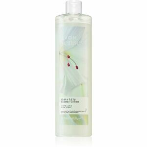 Avon Senses White Lily & Musk povzbuzující sprchový krém 500 ml obraz