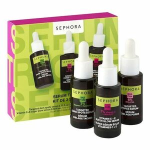 SEPHORA COLLECTION - 3 Serums Kit - Pečující sada obraz