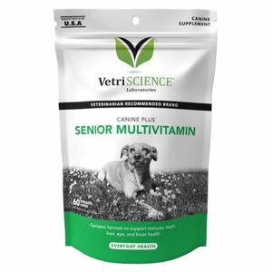 VETRISCIENCE Canine Plus Senior Multivitamin pro psy 60 ks obraz