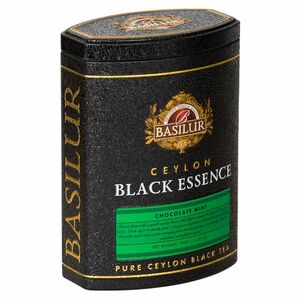 BASILUR Black rssence chocolate mint černý čaj 100 g obraz