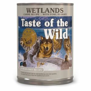 TASTE OF THE WILD Wetlands Wild Fowl konzerva pro psy 390 g obraz