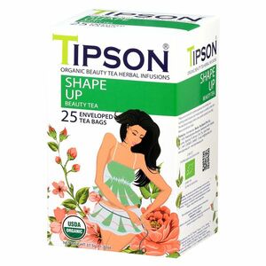 TIPSON Beauty bylinný čaj pro aktivní životní styl BIO 25 sáčků obraz