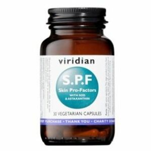 VIRIDIAN Nutrition S.P.F Skin Pro Factor 30 kapslí obraz
