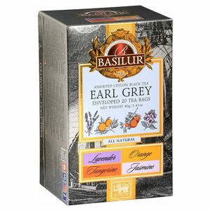 BASILUR All Natural Earl Grey Assorted černý čaj 20 sáčků obraz