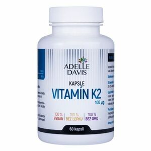 ADELLE DAVIS Vitamín K2 60 kapslí obraz