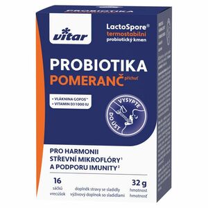 VITAR Probiotika + vláknina + vitamín C a D 16 sáčků obraz