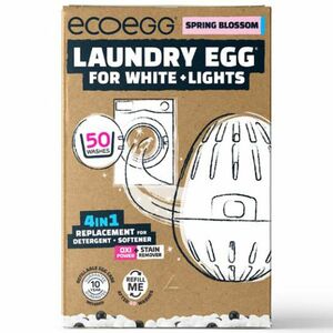 ECOEGG Vajíčko na praní na bílé prádlo Jarní květy na 50 pracích cyklů obraz