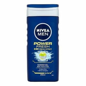 NIVEA Men Power Refresh Sprchový gel na tělo, tvář a vlasy 250 ml obraz