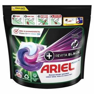 ARIEL +Revitalblack All-in-1 PODS Kapsle na praní 36 PD obraz