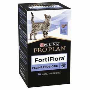 PURINA PRO PLAN Vet Diets FortiFlora žvýkací tablety pro kočky 30 tbl obraz