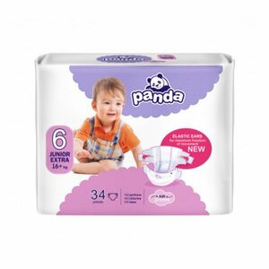 PANDA Junior extra dětské pleny 12-25 kg 34 kusů obraz
