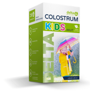 DELTA MEDICAL Colostrum kids AKUT sirup 100% natural 125 ml obraz
