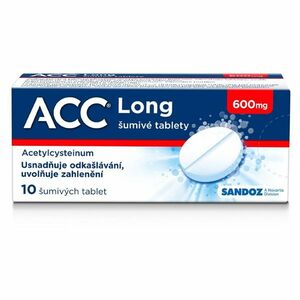 ACC LONG 600 mg 10 šumivých tablet obraz