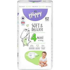 Bella Baby Happy Soft&Delicate Maxi 62 ks obraz