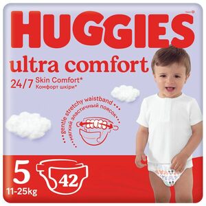 Huggies Ultra Comfort 5 Jumbo 42 ks obraz