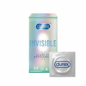 Durex Kondomy Invisible Close Fit 10 ks obraz