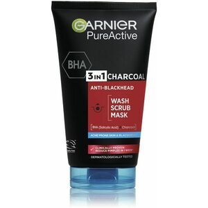 Garnier 3v1 proti černým tečkám Pure Active (Intensive Charcoal Anti-Blackhead) 150 ml obraz