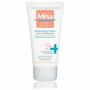 Mixa Hydratační krém 2v1 proti nedokonalostem Sensitive Skin Expert (Anti-Imperfection Moisturizing Cream) 50 ml obraz