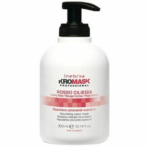 Inebrya Výživná maska na vlasy - červená višeň Ice Cream Kromask Professional (Nourishing Color Mask) 300 ml obraz