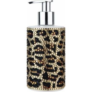 Vivian Gray Krémové tekuté mýdlo na ruce Leopard in Gold (Soap Dispenser) 250 ml obraz