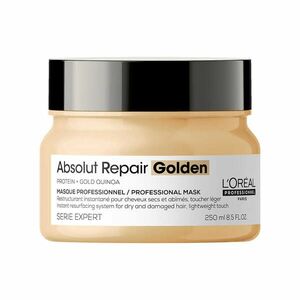 L´Oréal Professionnel Regenerační maska pro poškozené jemné vlasy Serie Expert Absolut Repair Gold Quinoa + Protein (Golden Masque) 250 ml obraz