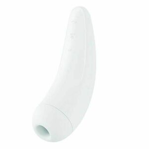Satisfyer Vibrátor na stimulaci klitorisu Curvy 2+ White obraz