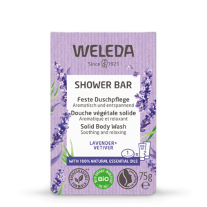 Weleda Levandulové relaxační mýdlo Lavender + Vetiver (Shower Bar) 75 g obraz