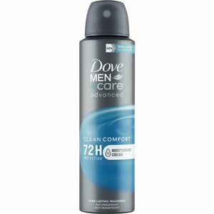 Dove Antiperspirant ve spreji Men+Care Advanced Clean Comfort (Anti-Perspirant) 150 ml obraz