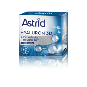 Astrid Zpevňující noční krém proti vráskám Hyaluron 3D 50 ml obraz