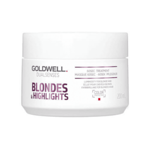 Goldwell Regenerační maska neutralizující žluté tóny vlasů Dualsenses Blondes & Highlights (60 Sec Treatment) 200 ml obraz