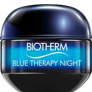 Biotherm Noční protivráskový krém pro všechny typy pleti (Blue Therapy Night) 50 ml obraz