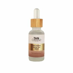 Tan Organic Protivráskové samoopalovací obličejové sérum (Anti-Ageing Facial Tan Serum) 30 ml obraz