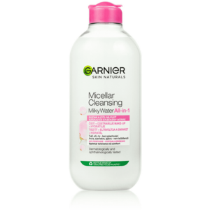 Garnier Micelární voda s hydratačním mlékem pro suchou a citlivou pleť Skin Naturals 400 ml obraz