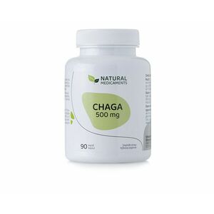 Natural Medicaments Chaga 500 mg 90 kapslí obraz