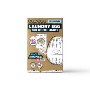 Ecoegg Prací vajíčko na bílé prádlo Svěží bavlna 50 praní obraz
