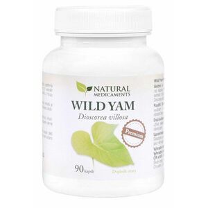 Natural Medicaments Wild Yam Premium 90 kapslí obraz