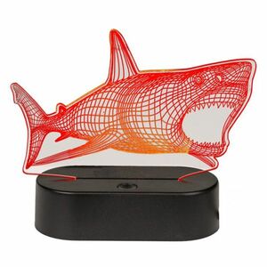 OOTB Lampička 3D žralok obraz