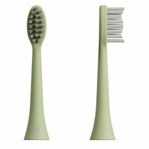 TESLA SMART Toothbrush TB200 náhradní hlavice zelená 2 kusy obraz