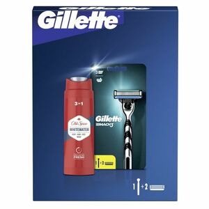 GILLETTE Mach3 strojek +2NH+ Shower gel 250ml Dárkové balení obraz