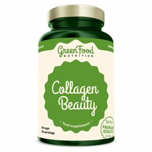 GREENFOOD NUTRITION Collagen Beauty 60 kapslí obraz