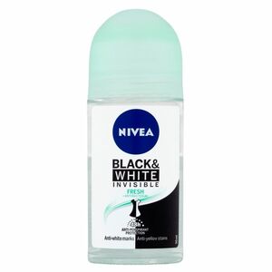 NIVEA Black & White Invisible Fresh Kuličkový antiperspirant 50 ml obraz